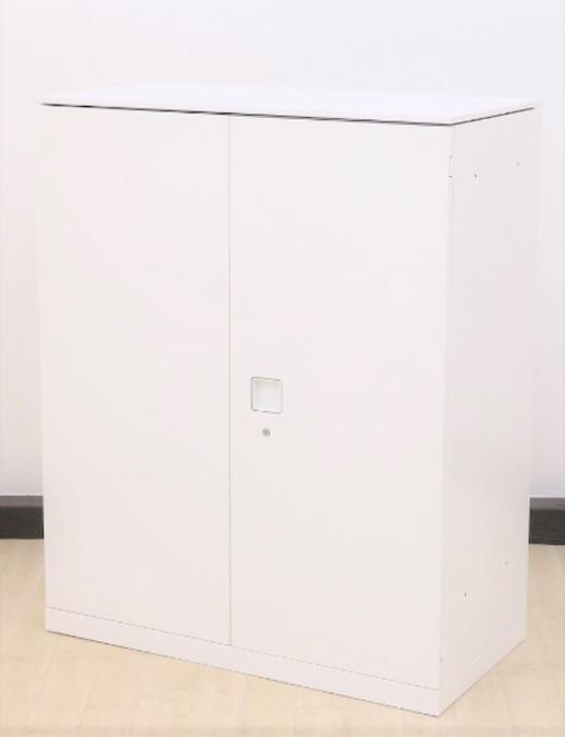 【限定1台！天板付きで用途もいろいろ！！】オカムラ製　レクトライン　両開き書庫　天板付き　ホワイト　収納　キャビネット　観音開き
                        レクトライン
                                    中古
            