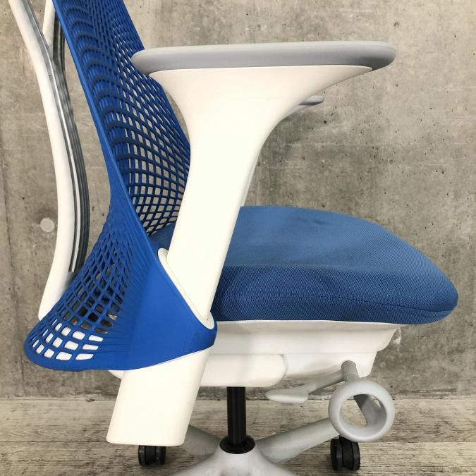 yz　ハーマンミラー　セイルチェア【2013年製】　可動肘付　前傾チルト ハーマン・ミラー hermanmiller セイルチェア 固定肘 前傾機能