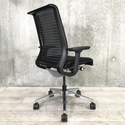 【中古】シンクチェア（2014年以前モデル） THK-23101 Steelcase/スチールケース 肘付ハイバックチェア 431758