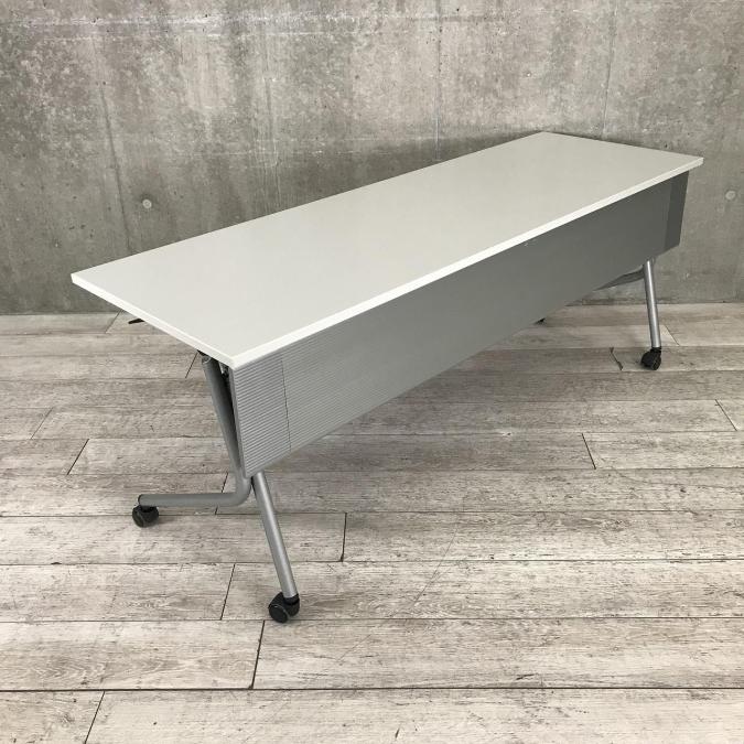 中古】ネスティア 81841B オカムラ/okamura スタックテーブル(長