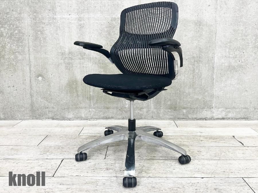 中古】ジェネレーション チェア Knoll/ノール 肘付ミドルバックチェア