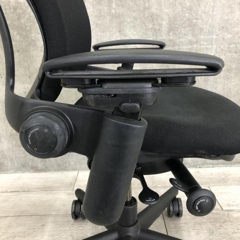 【中古】リープHD 462LEAPHD1 Steelcase/スチールケース 肘付ハイバックチェア 432048