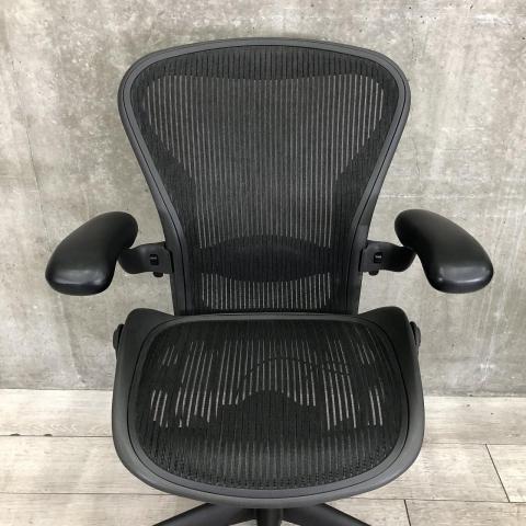 【中古】アーロンチェア（ランバー　フル装備） Herman Miller/ハーマンミラー 肘付ハイバックチェア 432639