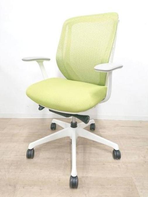 【前傾姿勢と言えば！！】オカムラ　シルフィ　ローバック　ライムグリーン
                        シルフィー
                                    中古
            