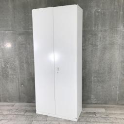 【取っ手日焼け+在庫入れ替え品】定番の両開き書庫！●在庫入替セール（本在庫限定価格）●