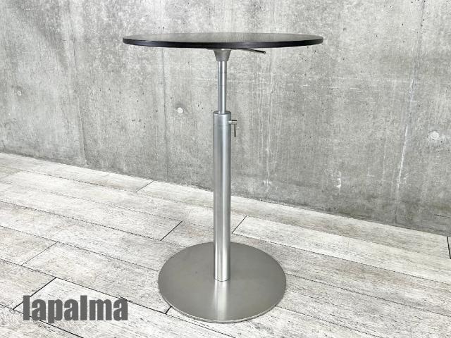 机・テーブルLapalma/ラパルマ BRIO/ブリオ ラウンドテーブル 昇降式 b