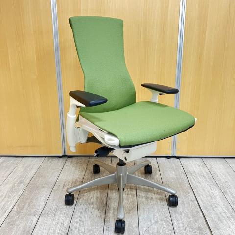 中古】エンボディチェア Herman Miller/ハーマンミラー 肘付ハイバック