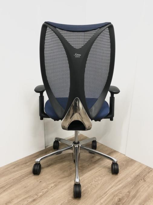 【中古】 サブリナ オカムラ/okamura 肘付ハイバックチェア 中古】サブリナ オカムラ/okamura 肘付ハイバックチェア 433271