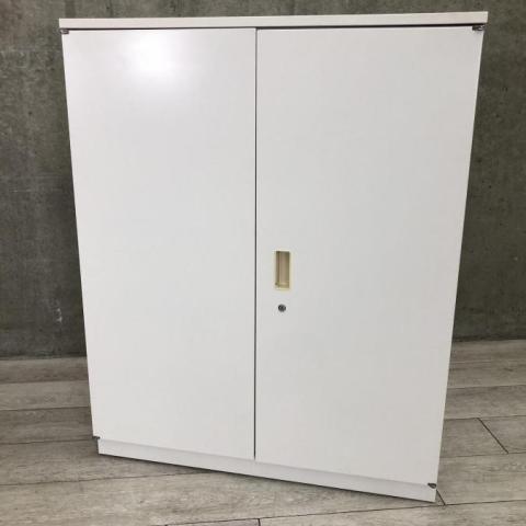 両開き書庫 ホワイト 天板付き イトーキ製 HTM-109HSS-W9