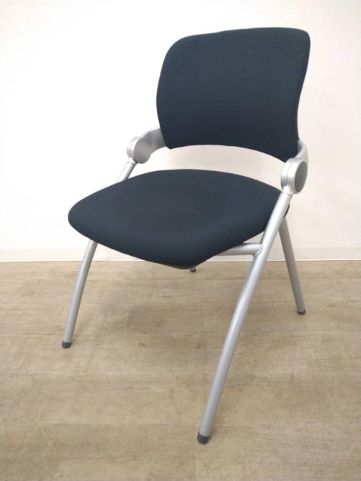 【定価約5万円】【人気のブラックカラーシンプルデザイン！ミーティングチェアの入荷です】■コクヨ製　シグザ　ミーティングチェア
                        シグザ
                                    中古
            