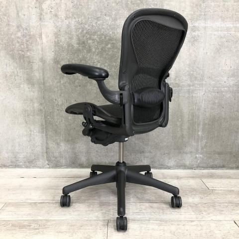 【中古】アーロンチェア（ランバー　フル装備） Herman Miller/ハーマンミラー 肘付ハイバックチェア 433887