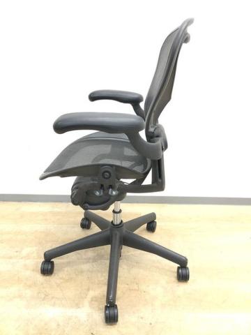 中古】アーロンチェア Herman Miller/ハーマンミラー 肘付ハイバック 