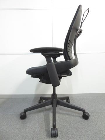 【中古】リープHD TB117 Steelcase/スチールケース 肘付ハイバックチェア 434691