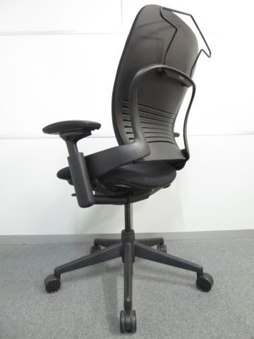 【中古】リープHD TB117 Steelcase/スチールケース 肘付ハイバックチェア 434691