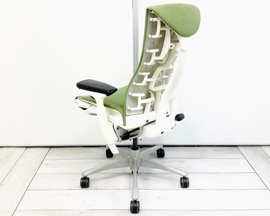エンボディチェア Herman Miller/ハーマンミラー肘付ハイバックチェア 中古】エンボディチェア Herman Miller/ハーマンミラー 肘付