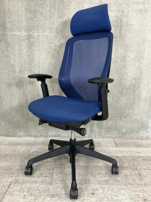 【美品】 シルフィーメッシュ okamura 肘付ハイバックチェア 中古】シルフィーメッシュ オカムラ/okamura 肘付ハイバック