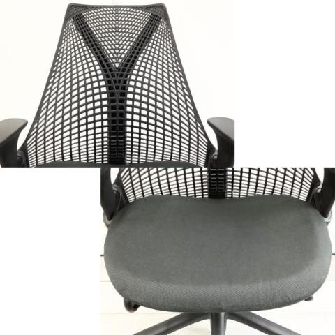 【中古】セイルチェア AS1YA23HA-0792 Herman Miller/ハーマンミラー 肘付ハイバックチェア 435368