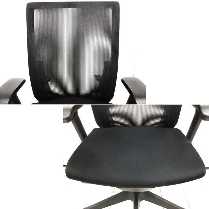 【中古】ヴェントチェア イトーキ/ITOKI 肘付ハイバックチェア 435543 - 中古オフィス家具ならオフィスバスターズ