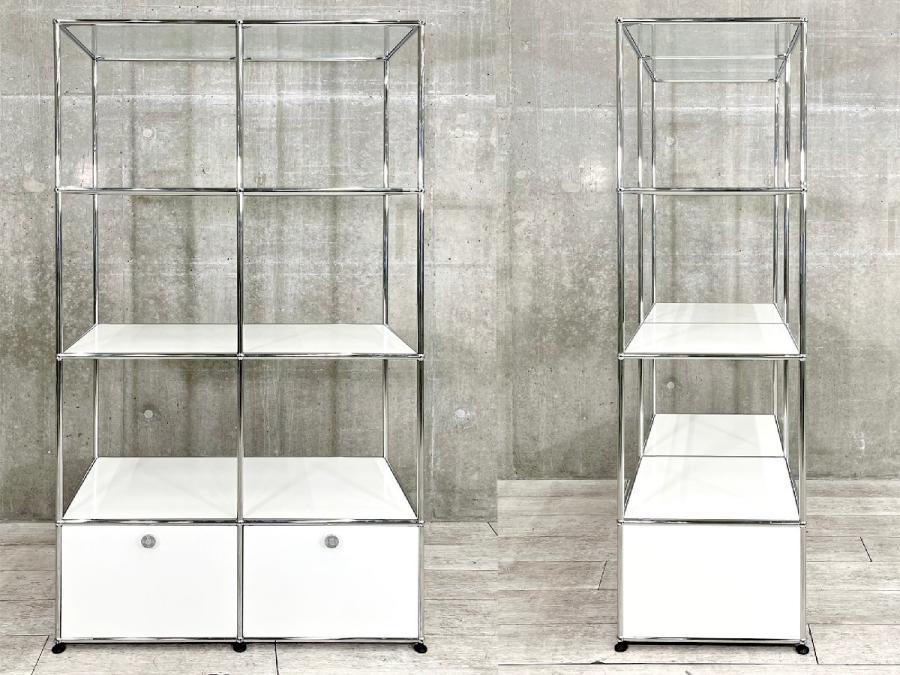 【正規品/美品】USMハラー キャビネット4段 USMハラー キャビネット 4段 グレー | 中古オフィス家具専門店の