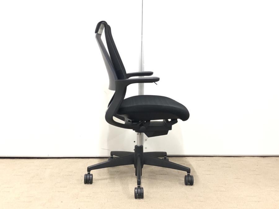 中古】M4 樹脂 CRS-G2201 コクヨ/KOKUYO 肘付ハイバックチェア