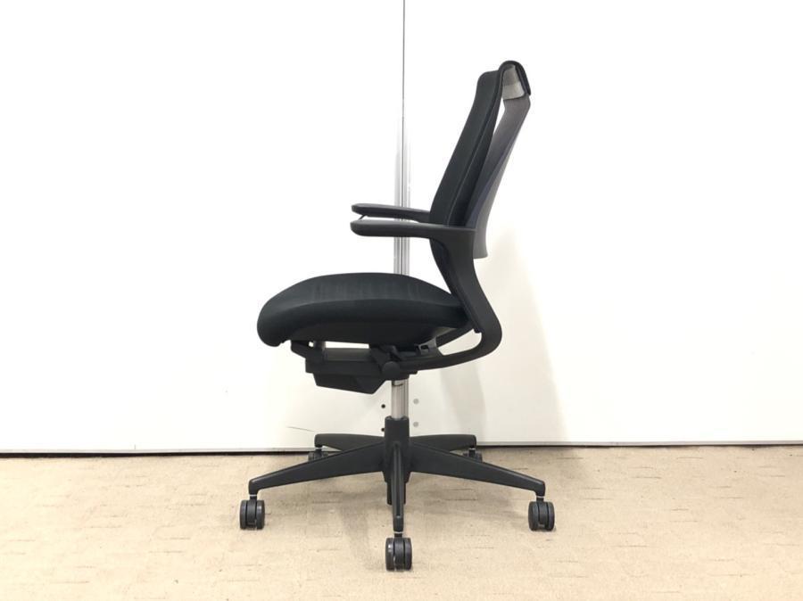 中古】M4 樹脂 CRS-G2201 コクヨ/KOKUYO 肘付ハイバックチェア
