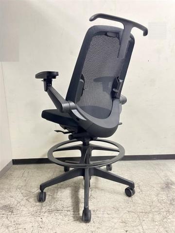 中古】ノート KJ-177JE-GNB4 イトーキ/ITOKI 肘付ハイバック 