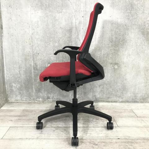 中古】エフメッシュ KG-170JB-T1M4 イトーキ/ITOKI 肘付ハイバック