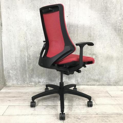 中古】エフメッシュ KG-170JB-T1M4 イトーキ/ITOKI 肘付ハイバック