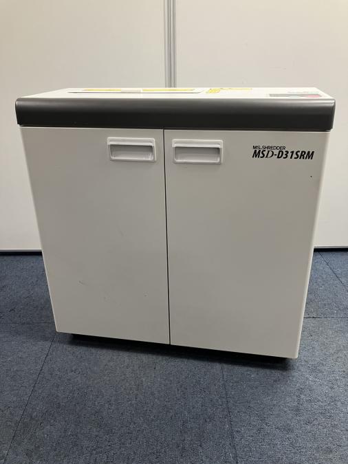 【1台入荷】裁断枚数最大約26枚⇒デスクサイド配置OKコンパクトかなり便利！◆明光商会製MSD-D31SRM
                        MSDシリーズ
                                    中古
            