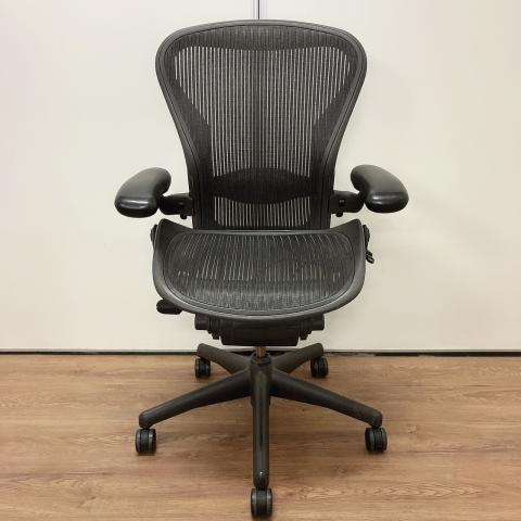 中古】アーロンチェア（ポスチャー フル装備） AE113AWB Herman Miller