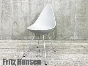 Fritz Hansen/フリッツハンセン　ドロップ チェア　グレー　北欧　ヤコブセン