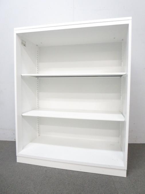【天板付きでハイカウンターとしても！】コクヨ製の人気オープン書庫！　
■コクヨ/エディア/ホワイト
                        エディア
                                    中古
            