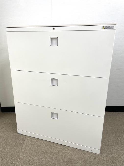 オカムラ　レクトライン　引き出しタイプ　書庫　書類入れ　拠点開設　ホワイト　中古オフィス家具　オフィスバスターズ@f
                        レクトライン
                                    中古
            