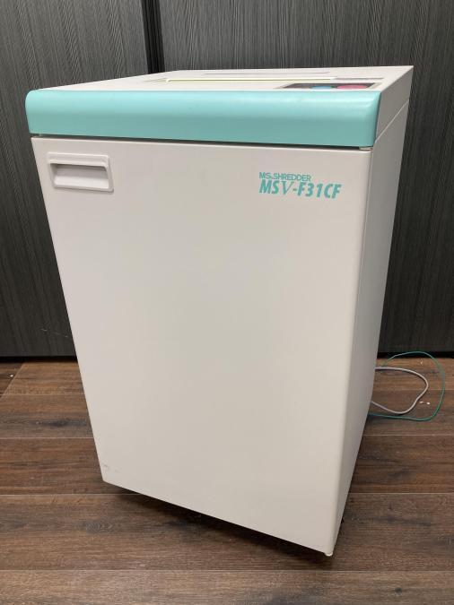 【定価約43万円】【最大細断枚数22枚のシュレッダー】■明光商会　MSV-F31CF
                        MSVシリーズ
                                    中古
            