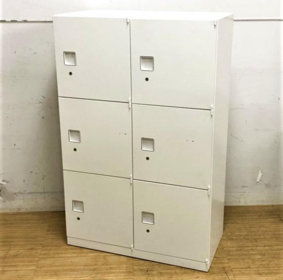 中古】レクトラインロッカー オカムラ/okamura 6人用パーソナル 中古】レクトラインロッカー オカムラ/okamura 6人用パーソナル