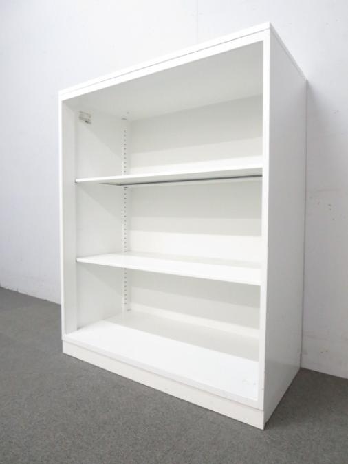 【扉が無いから出し入れしやすい！】■コクヨ製　オープン書庫　A4ファイル3段収納対応！　■エディアシリーズ　ホワイト　A00925022
                        エディア
                                    中古
            