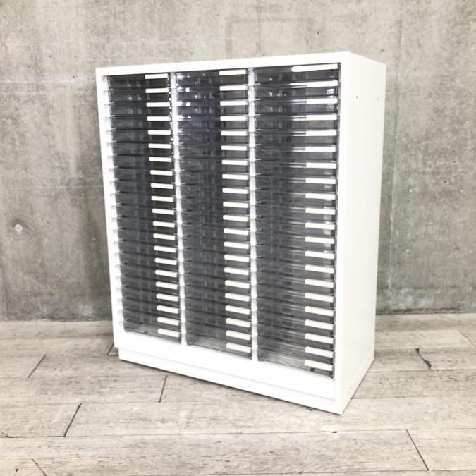 【2台入荷】希少品クリスタルトレー書庫天板無し仕様※浅型引出し仕様◆イトーキ製
                        シンライン
                                    中古
            