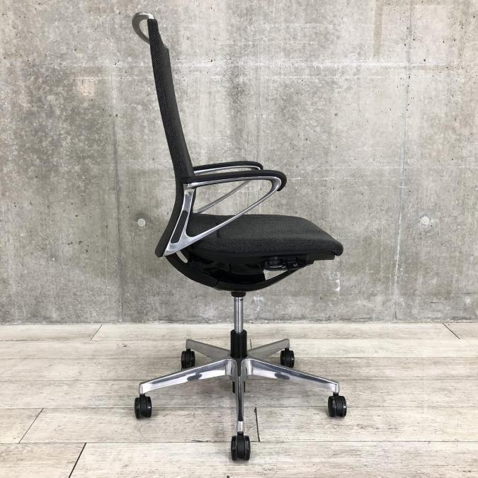中古】モード CA87BS FWJ1 オカムラ/okamura 肘付ミドルバック