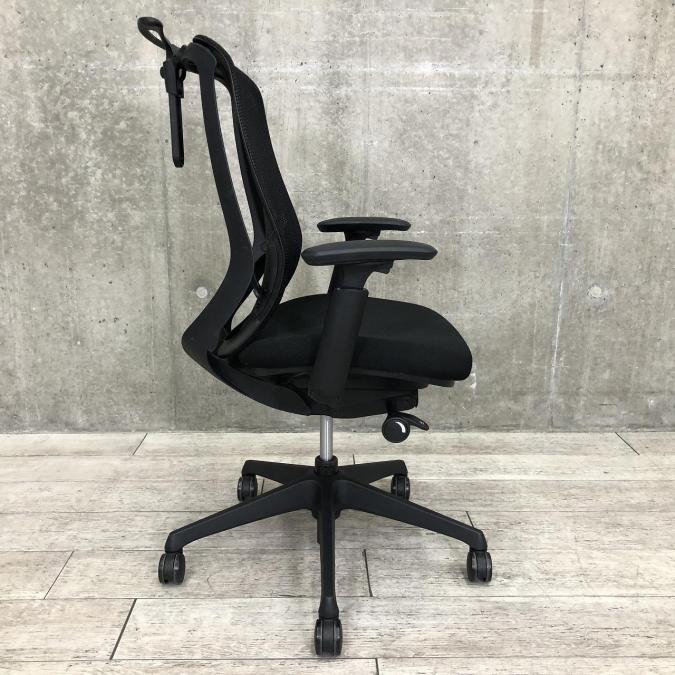 中古】シルフィー C686XR FMP1 オカムラ/okamura 肘付ハイバック