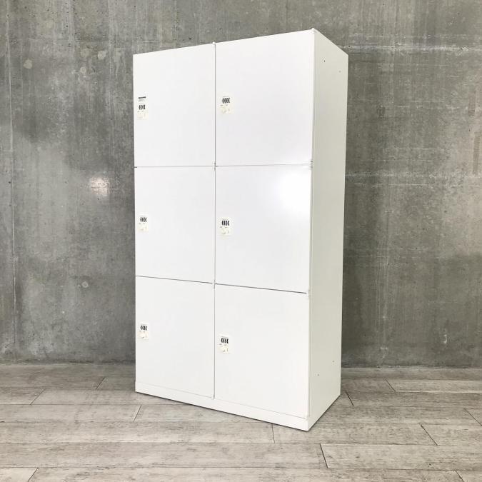 【3台入荷】【解除ｷｰは別売り】【在庫入替特価】人気急上昇中のパーソナルロッカー　希少サイズ　フリーアドレスデスクのお供にぜひ!  新大阪店
                        レクトラインロッカー
                                    中古
            