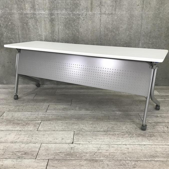 【中古】SP型 ウチダ/UCHIDA スタックテーブル(長机/折りたたみ/会議用) 440046