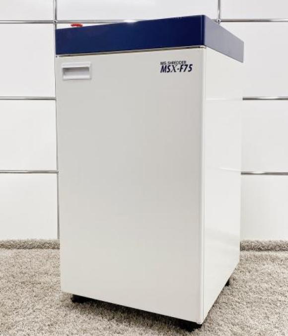 【1台限定】シュレッダー　明光商会製　MSX-F75　パワークロスカット　最大細断枚数　75枚　個人情報保護　精密機械　セキュリティ　拠点開設
                        MSXシリーズ
                                    中古
            