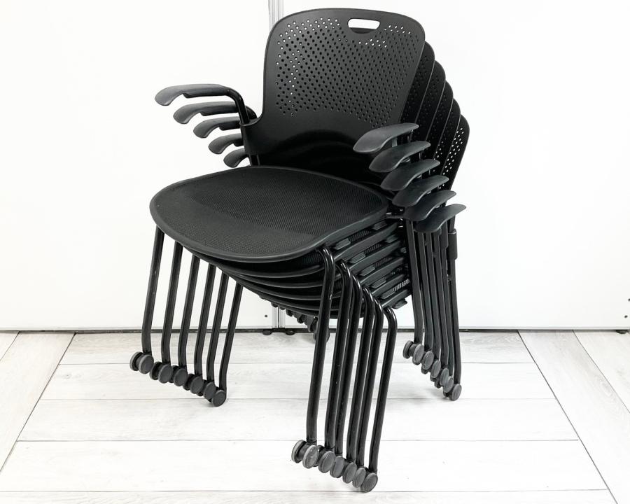 【セット商品（チェア×６脚）】デザイナーズ家具／レア／貴重／大人気／定番　◆Herman Miller／ハーマンミラー　◆Caper chair／ケイパー
                        ケイパー
                                    中古
            