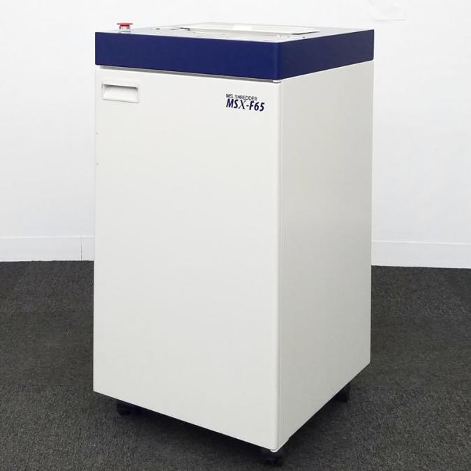 【1台限定】明光商会製のMSX-F65シリーズ　高性能！最大細断枚数65枚！　■セキュリティ性の高いパワークロスカット！中古　シュレッダー　OA機器　セキュリティ　個人情報保護法
                        MSXシリーズ
                                    中古
            