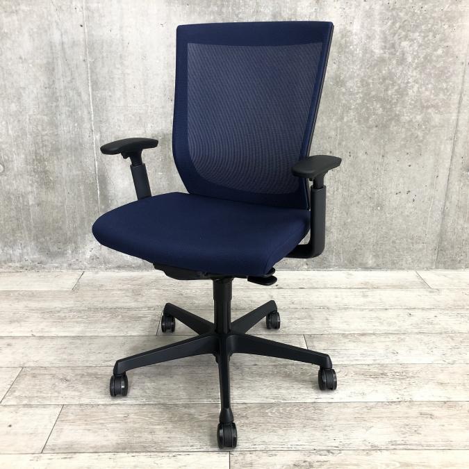 中古】エスクード C497ZR FHB4 オカムラ/okamura 肘付ハイバック