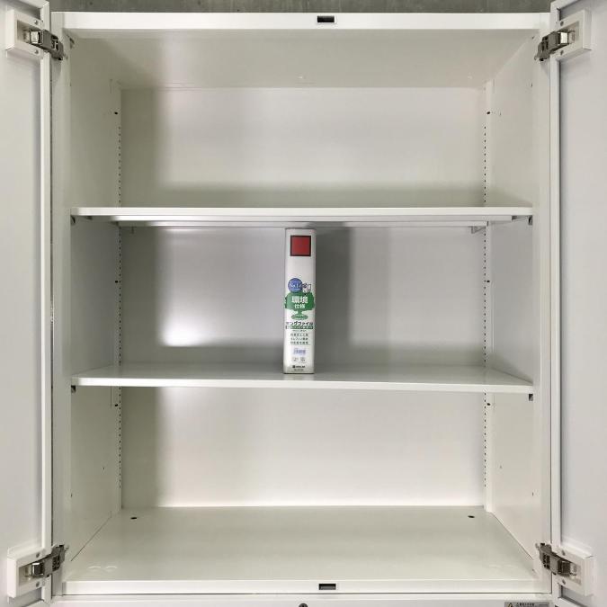 中古】レクトライン オカムラ/okamura ハイキャビネット/両開き 中古】レクトライン オカムラ/okamura ハイキャビネット/両開き