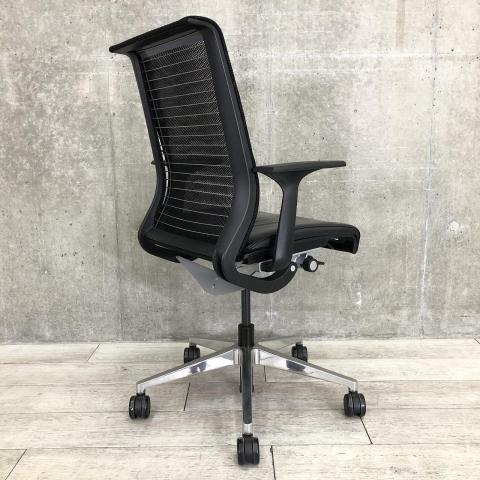 【中古】シンクチェア（2014年以前モデル） THK-23201L Steelcase/スチールケース 肘付ハイバックチェア 442151