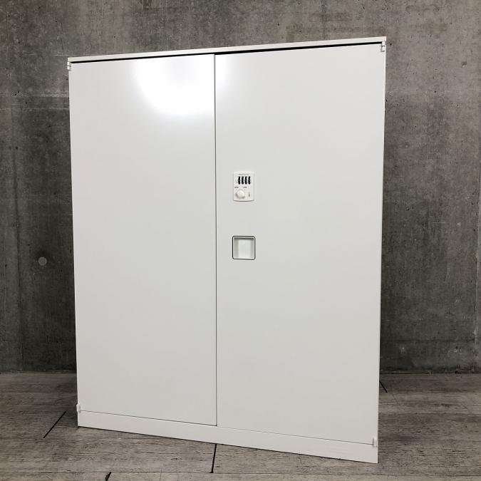 中古】レクトライン オカムラ/okamura ローキャビネット／両開き