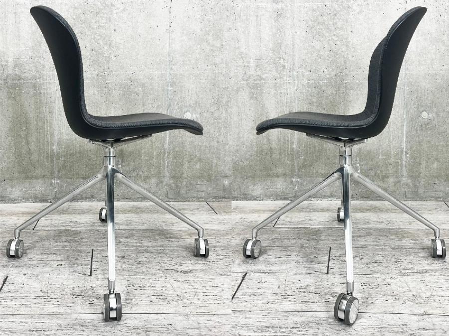 【美品】BoConcept アデレードチェア Mojaveライトグレー① BoConcept ADELAIDE CHAIR / ボーコンセプト アデレード チェア