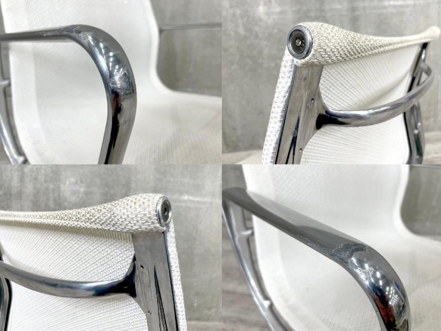 中古】イームズ アルミナム Herman Miller/ハーマンミラー 肘付 中古】イームズ アルミナム Herman Miller/ハーマンミラー 肘付